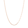 Medium Chain Necklace Rose Gold Vermeil 14K 18in 22in First