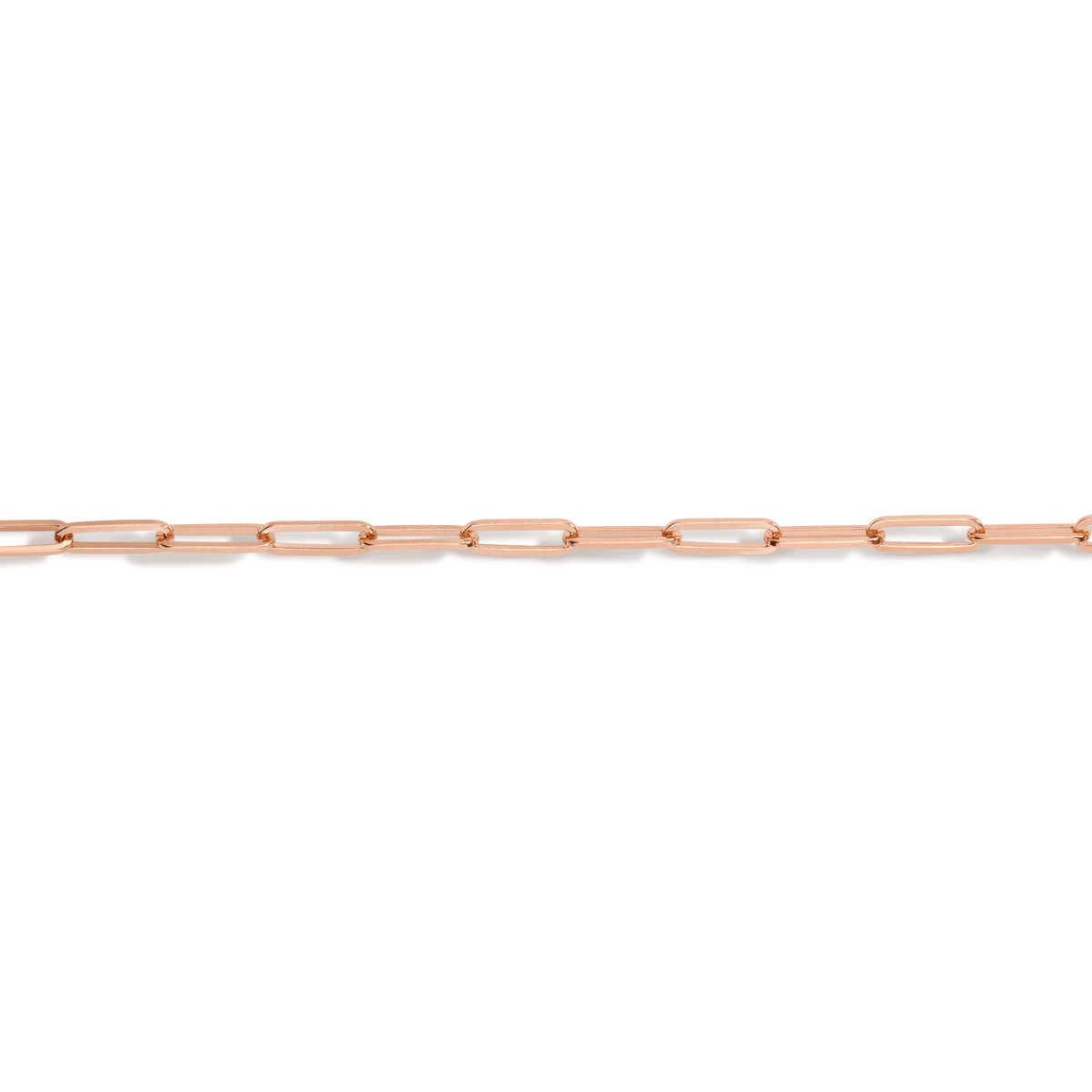 Large Chain Anklet Vermeil Rose Gold First