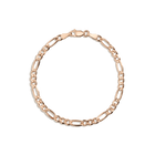 Large Gold Figaro Chain Anklet