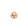 AURATE X KERRY: Lioness Pendant Vermeil Rose Gold First