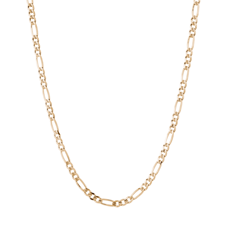Large Figaro Chain Necklace