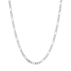 Large Gold Figaro Chain Necklace
