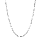 Large Gold Figaro Chain Necklace
