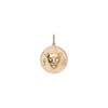 AURATE X KERRY: Lioness Pendant Vermeil Yellow Gold First