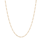 Medium Gold Figaro Chain Necklace