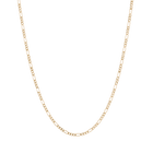 Medium Gold Figaro Chain Necklace