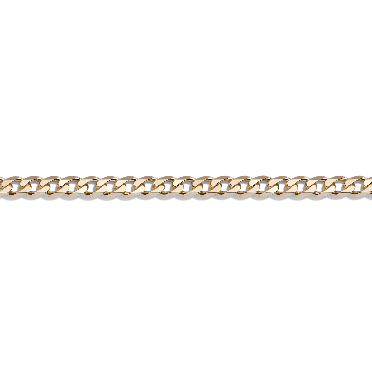 Gold Curb Chain Mens Cuban Chain Necklace High Quality ITALY -  Canada