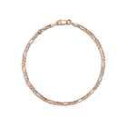 Medium Gold Figaro Chain Bracelet