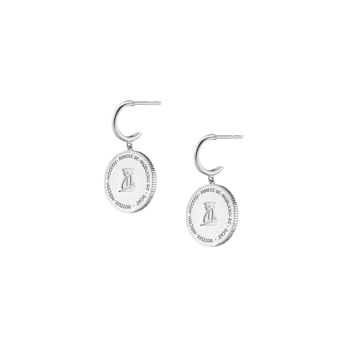 Femme Gold Pendant Earrings Vermeil 14K 18K White Gold Single Pair First