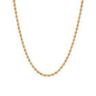 Gold Rope Chain Necklace