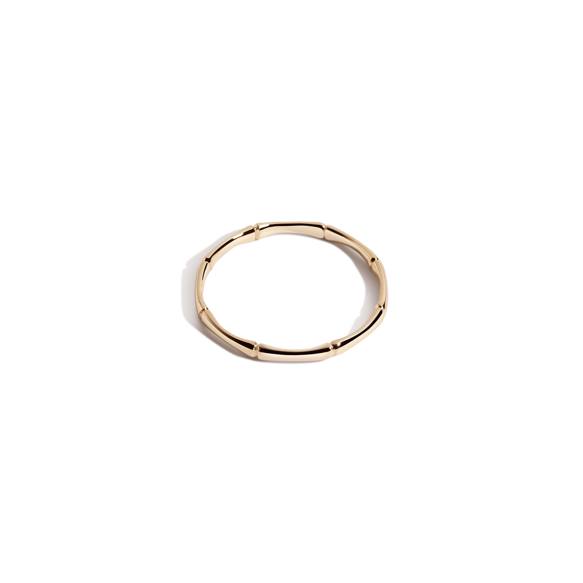 Gold Bamboo Ring