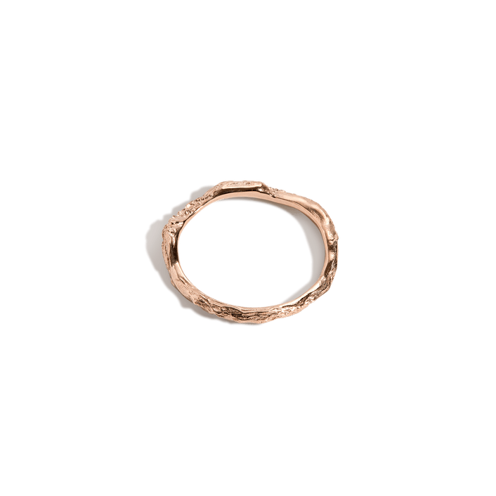 Venus Gold Ring Vermeil Rose Gold