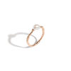 Venus Organic Pearl Gold Ring Vermeil Rose Gold First