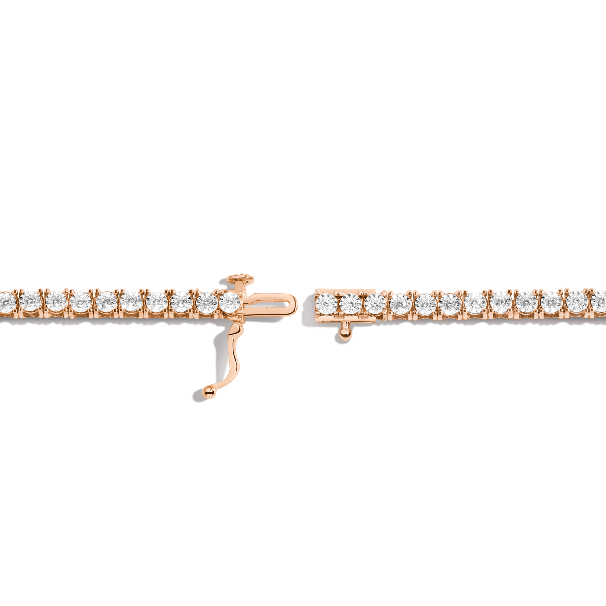 Illusion tennis bracelet Clearance