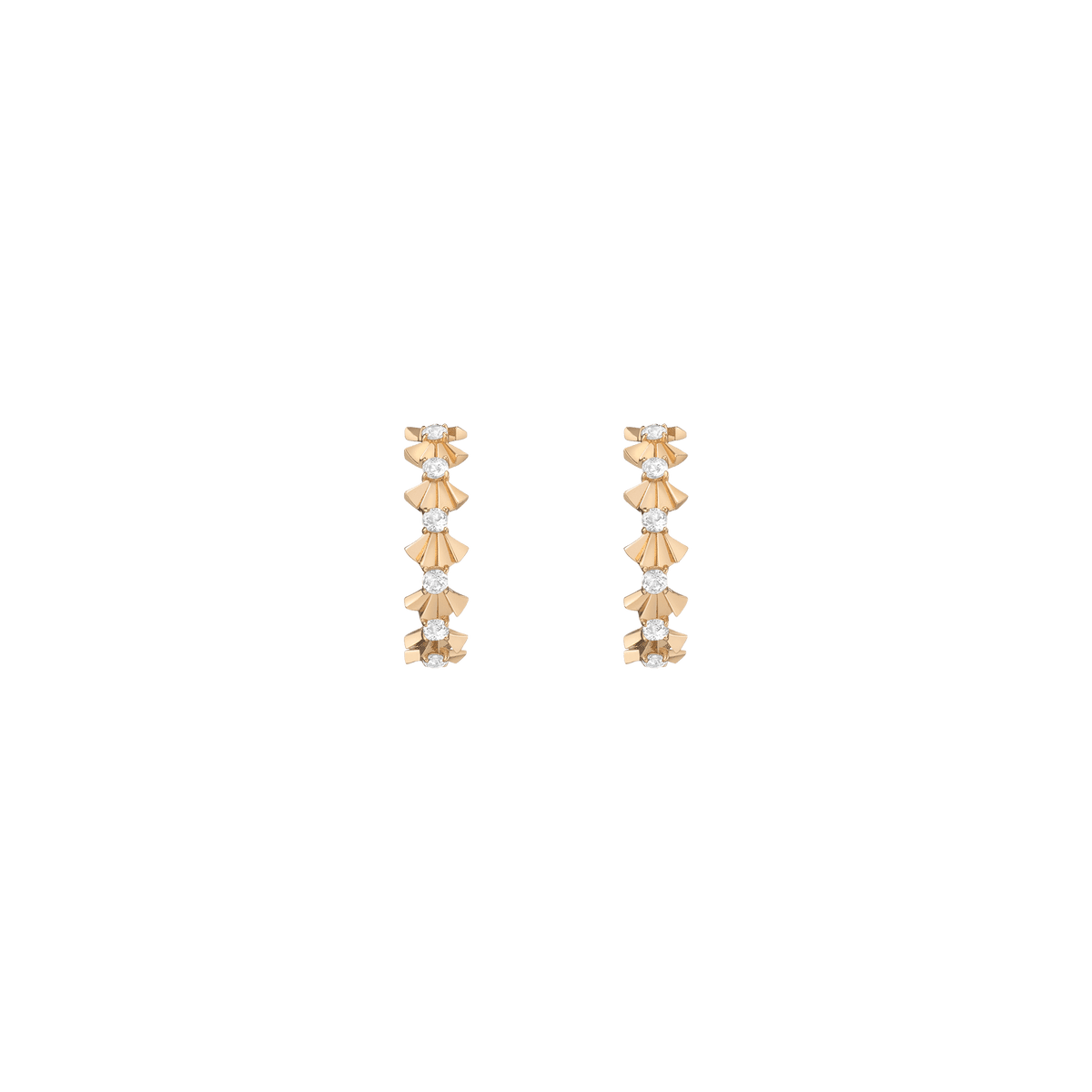 Lead Hoop Vermeil Yellow Gold Single Pair