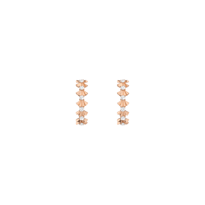 Lead Hoop Vermeil Rose Gold Single Pair