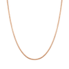 Medium Box Chain Vermeil 14K 18K Rose Gold First