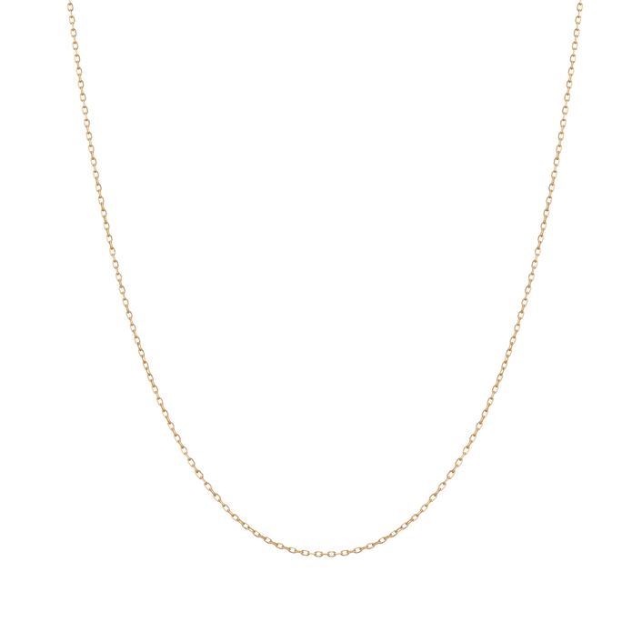 Diamond Cut Chain Necklace 14K 18K Yellow Gold First