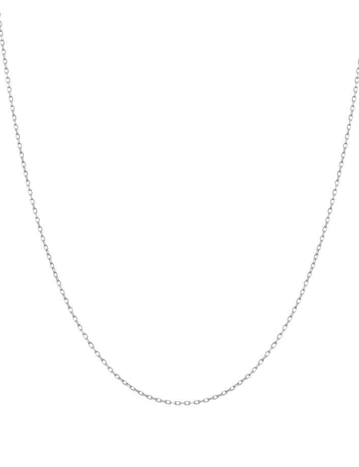Diamond Cut Chain Necklace 14K 18K White Gold First