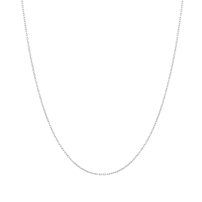 Diamond Cut Chain Necklace 14K 18K White Gold First