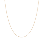 Gold Diamond Cut Chain Necklace