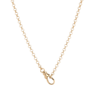 Gold Rolo Chain Necklace