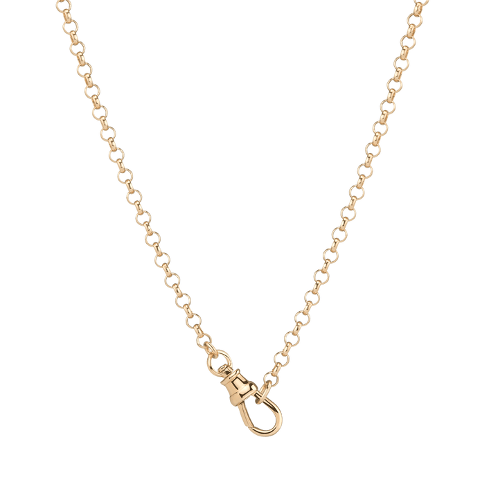 Rolo Chain Vermeil 14K 18K Yellow Gold First