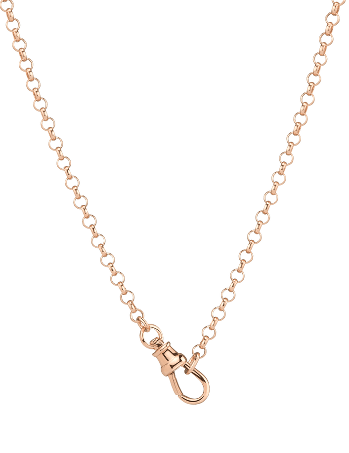 Rolo Chain Vermeil 14K 18K Rose Gold First