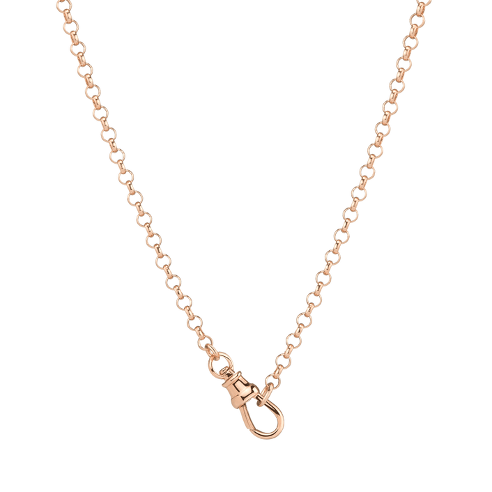 Rolo Chain Vermeil 14K 18K Rose Gold First