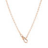 Rolo Chain Vermeil 14K 18K Rose Gold First