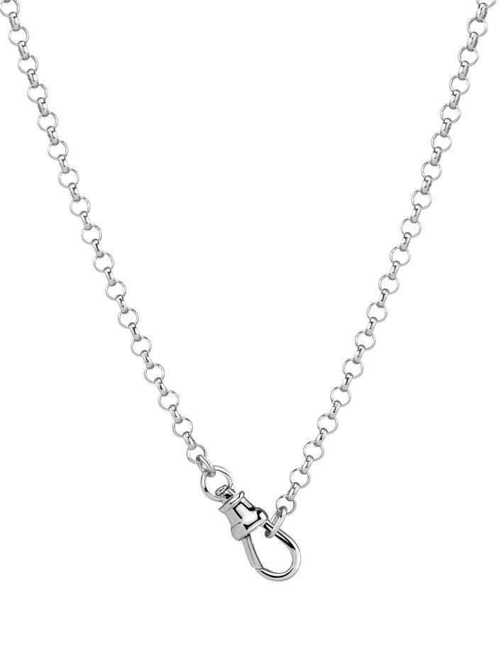 Rolo Chain Vermeil 14K 18K White Gold First