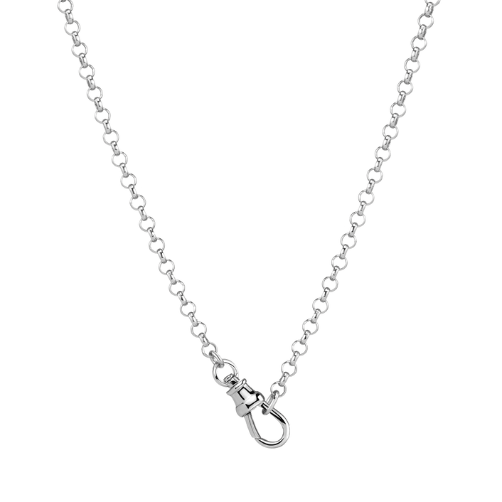 Rolo Chain Vermeil 14K 18K White Gold First