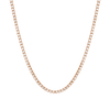 Dazzling Diamond Tennis Necklace 14k 18k Rose Gold 15.5in 16in 5ct (Large) First