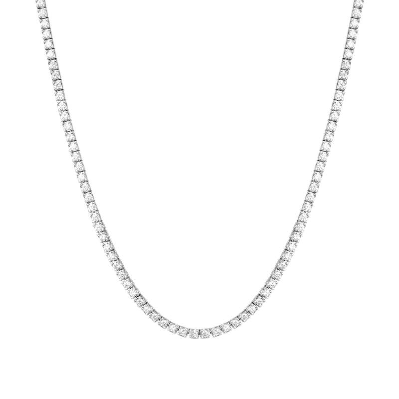 Classic Diamond Tennis Necklace