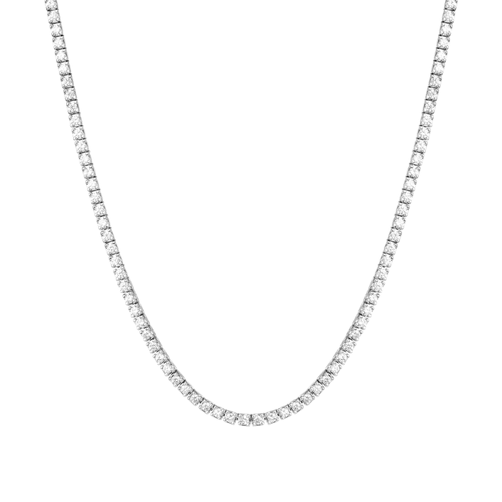 Classic Diamond Tennis Necklace (Lab)
