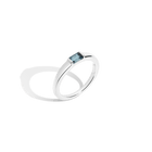 AURATE X MICHELLE: Tranquility Blue Topaz Ring