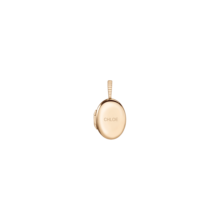 Solid Gold Locket Pendant 14k Yellow Gold