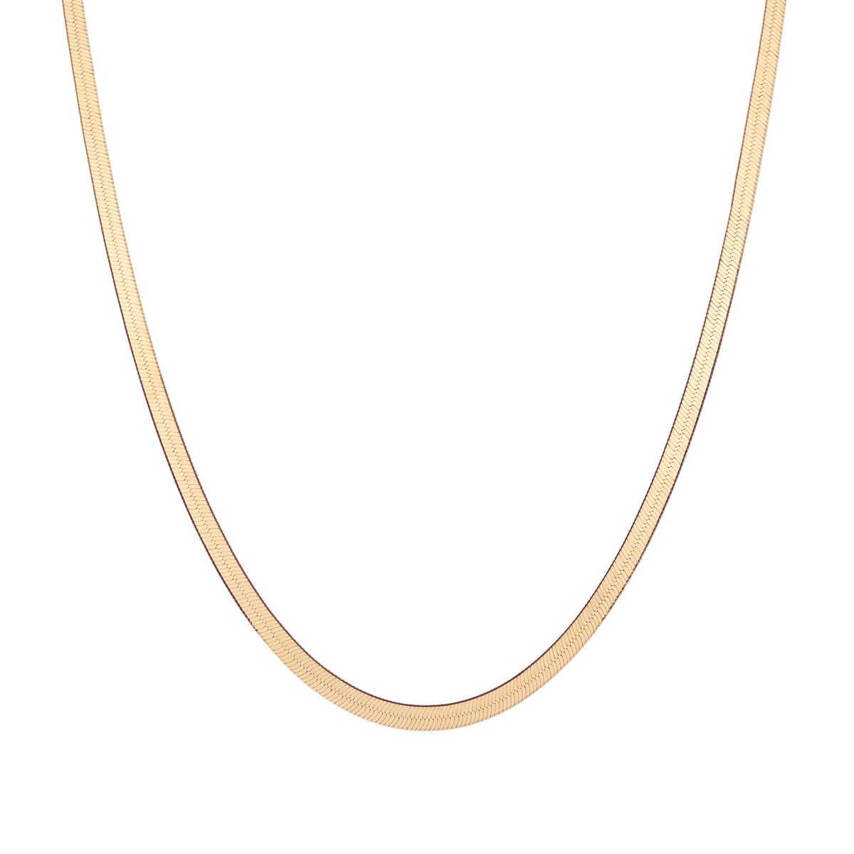 Dainty Gold Herringbone Layered Necklaces Set 18K Gold Filled Snake Chain -  Walmart.com