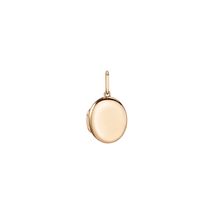 Classic Gold Locket Pendant Vermeil Yellow Gold First