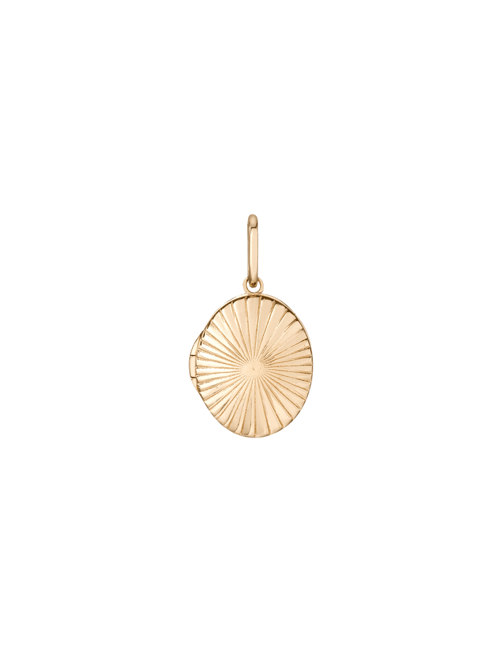 Infinity Locket Pendant Vermeil Yellow Gold First