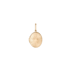 Infinity Locket Pendant in Yellow Gold