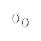 Medium Chunky Hinged Hoop Earrings