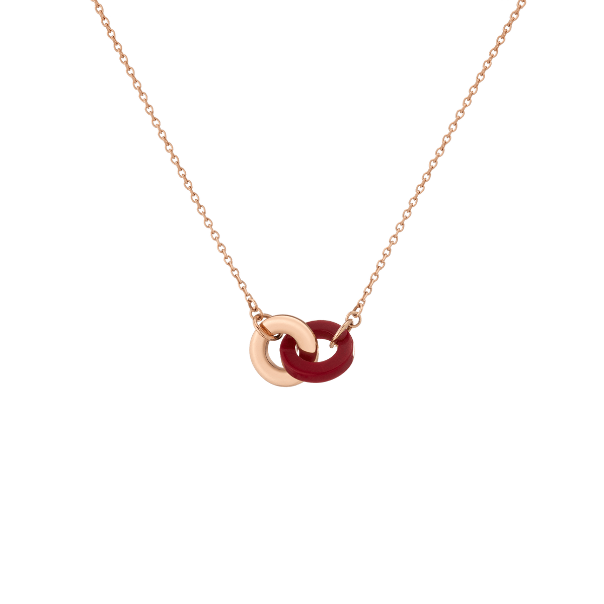 A love for luster red deals necklace