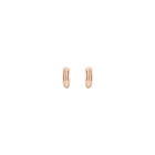 Crossover Huggie Earrings