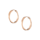 Crossover Hoop Earrings