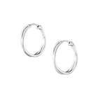 Crossover Hoop Earrings