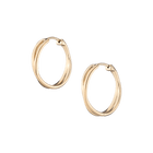 Crossover Hoop Earrings