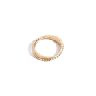 Diamond Crossover Ring