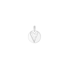 Story in Gold Engraved Pendant