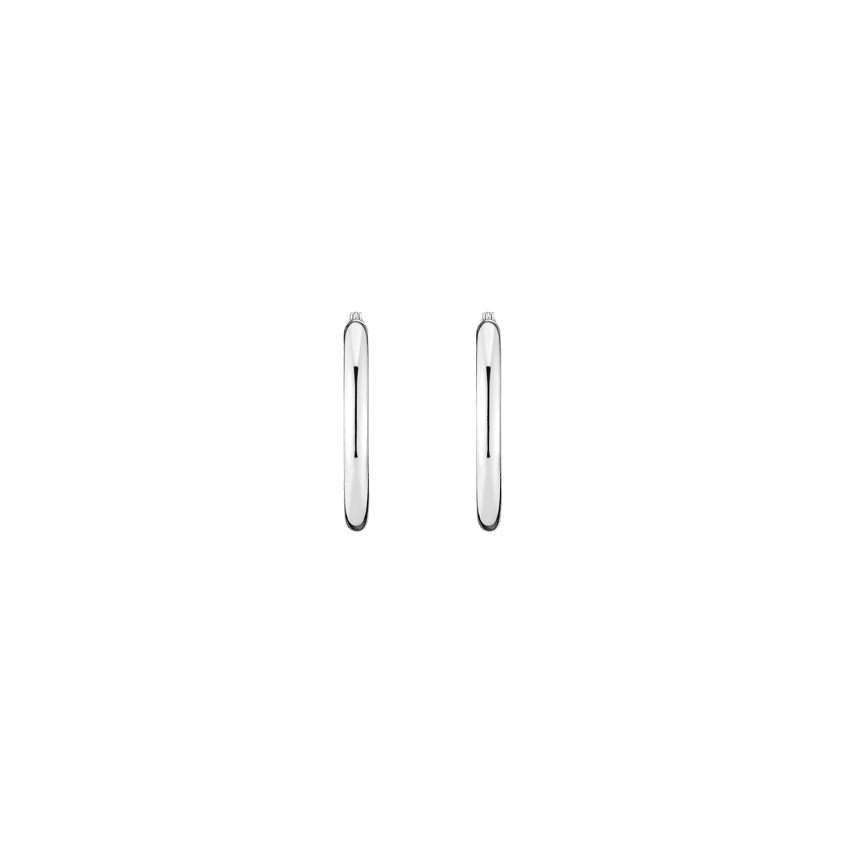 Silver Hoop Earrings 3mm